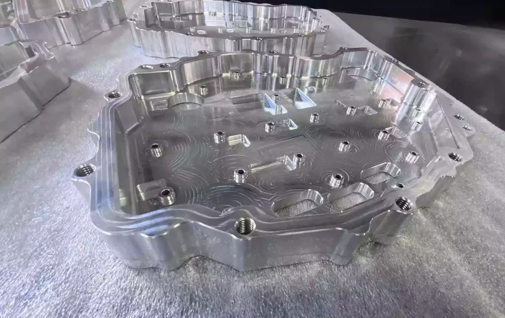 Aluminum alloy equipment metal parts production