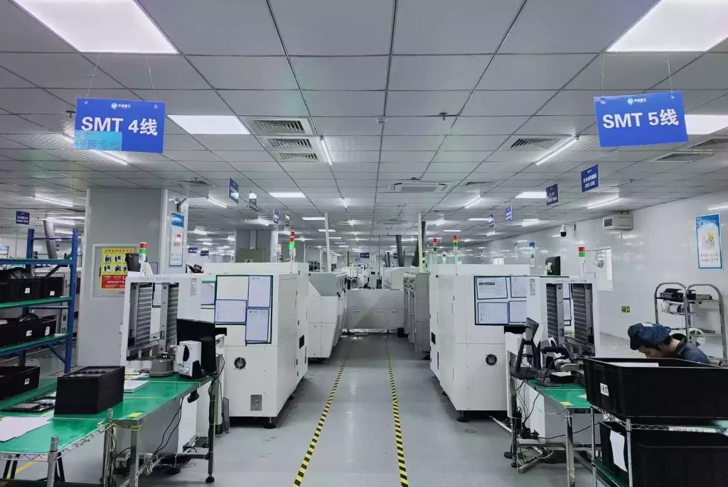 Automated PCBA SMT assembly production workshop.jpeg