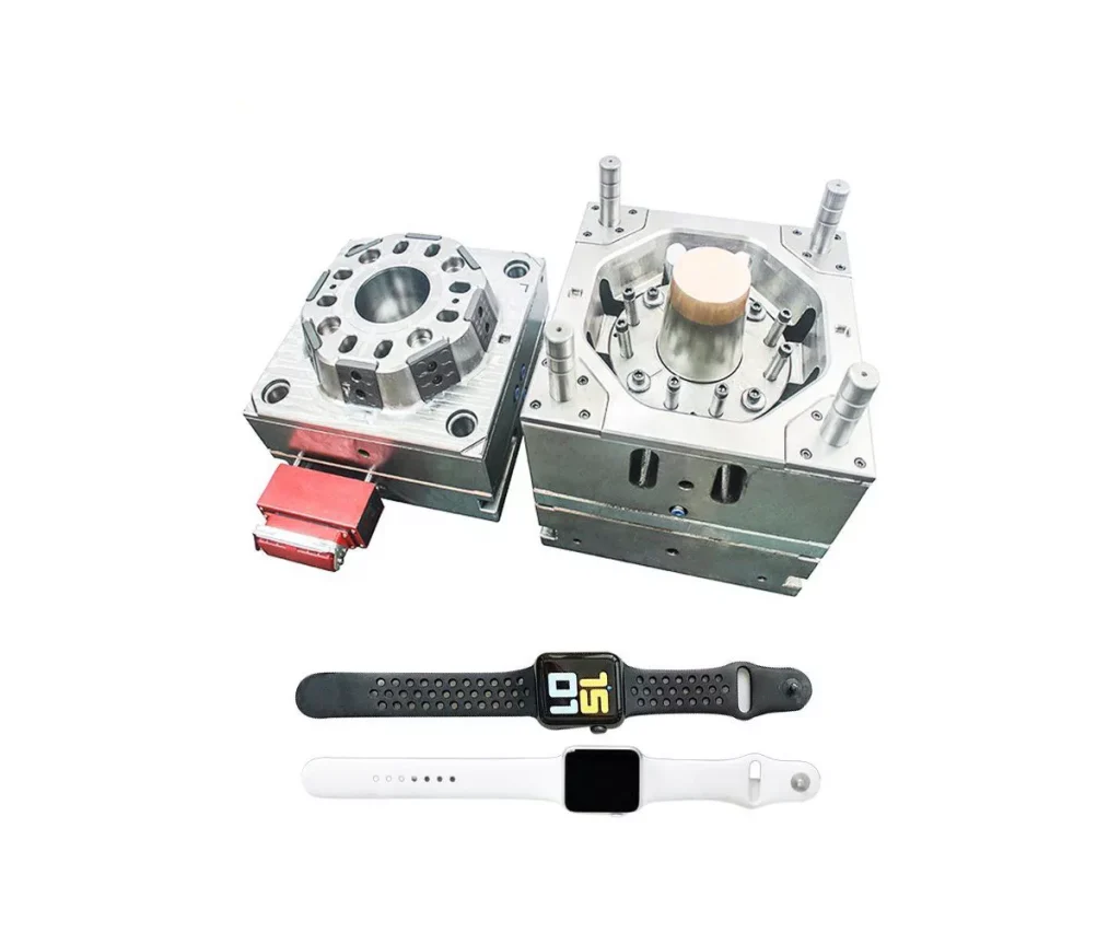Custom injection molds for smartwatches and electronic casings
