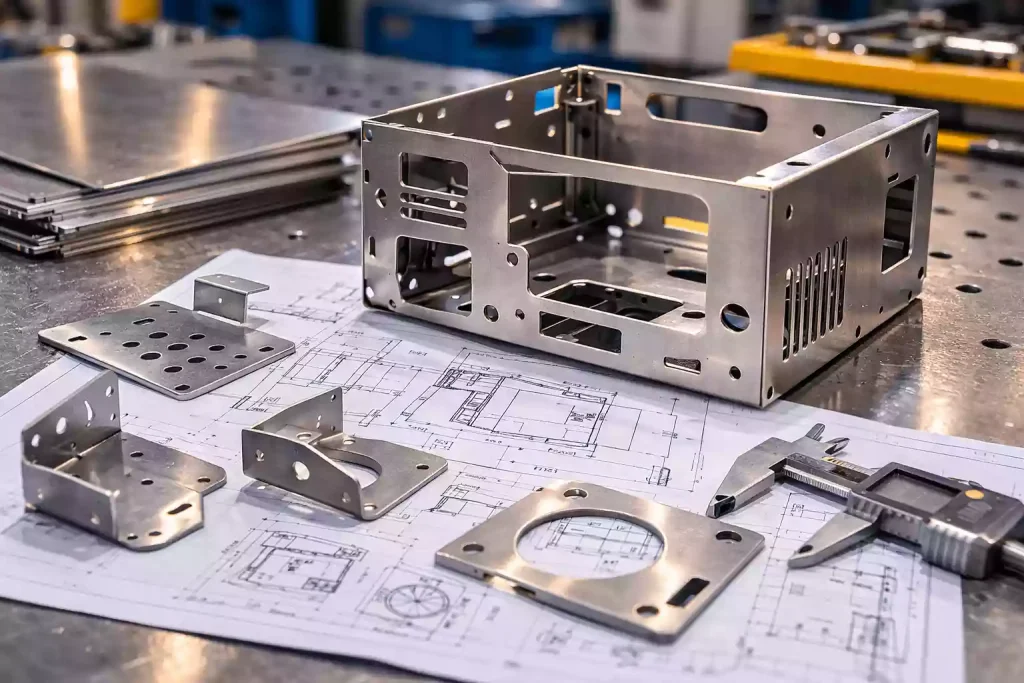 Electronic sheet metal casing design and prototyping