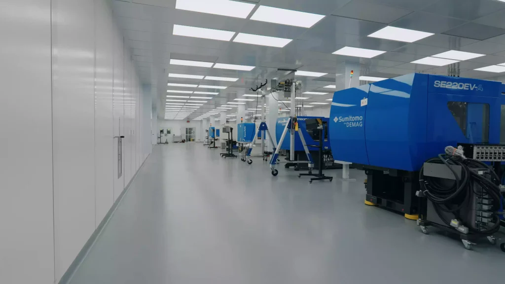 Geyuan Electronics Cleanroom injection molding