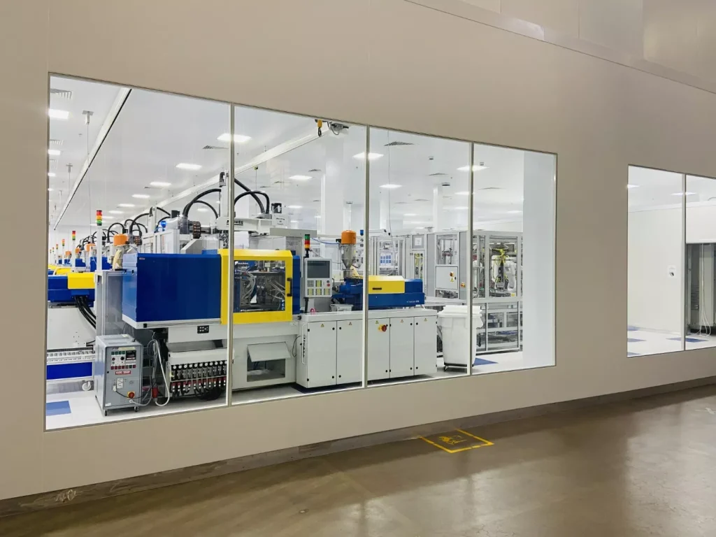 Geyuan Electronics injection molding shop