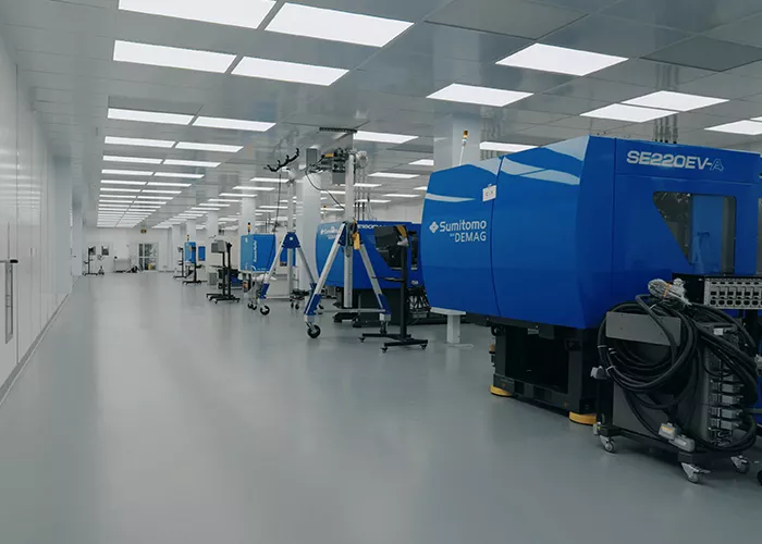 Reparto di stampaggio a iniezione della Geyuan Electronics