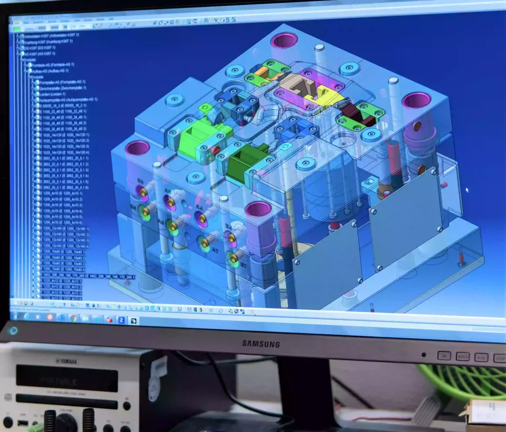 High precision mass production injection mold design