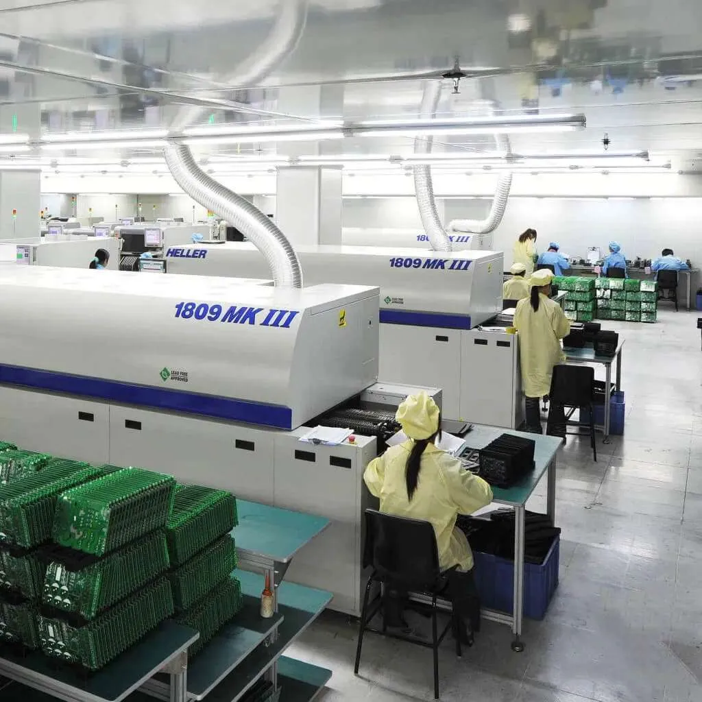 custom Mass production PCB assembly shop