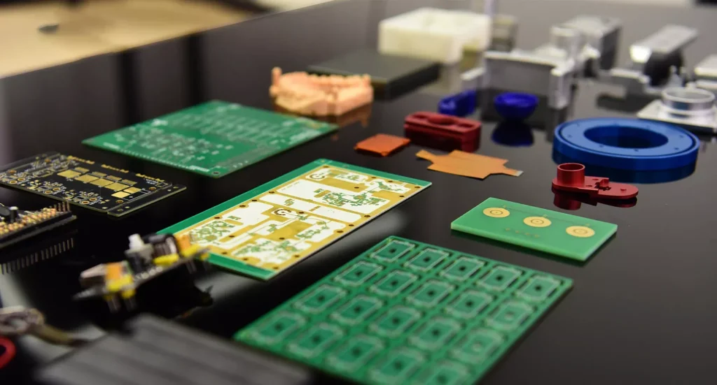 Um fabricante de produtos eletrónicos com serviço completo